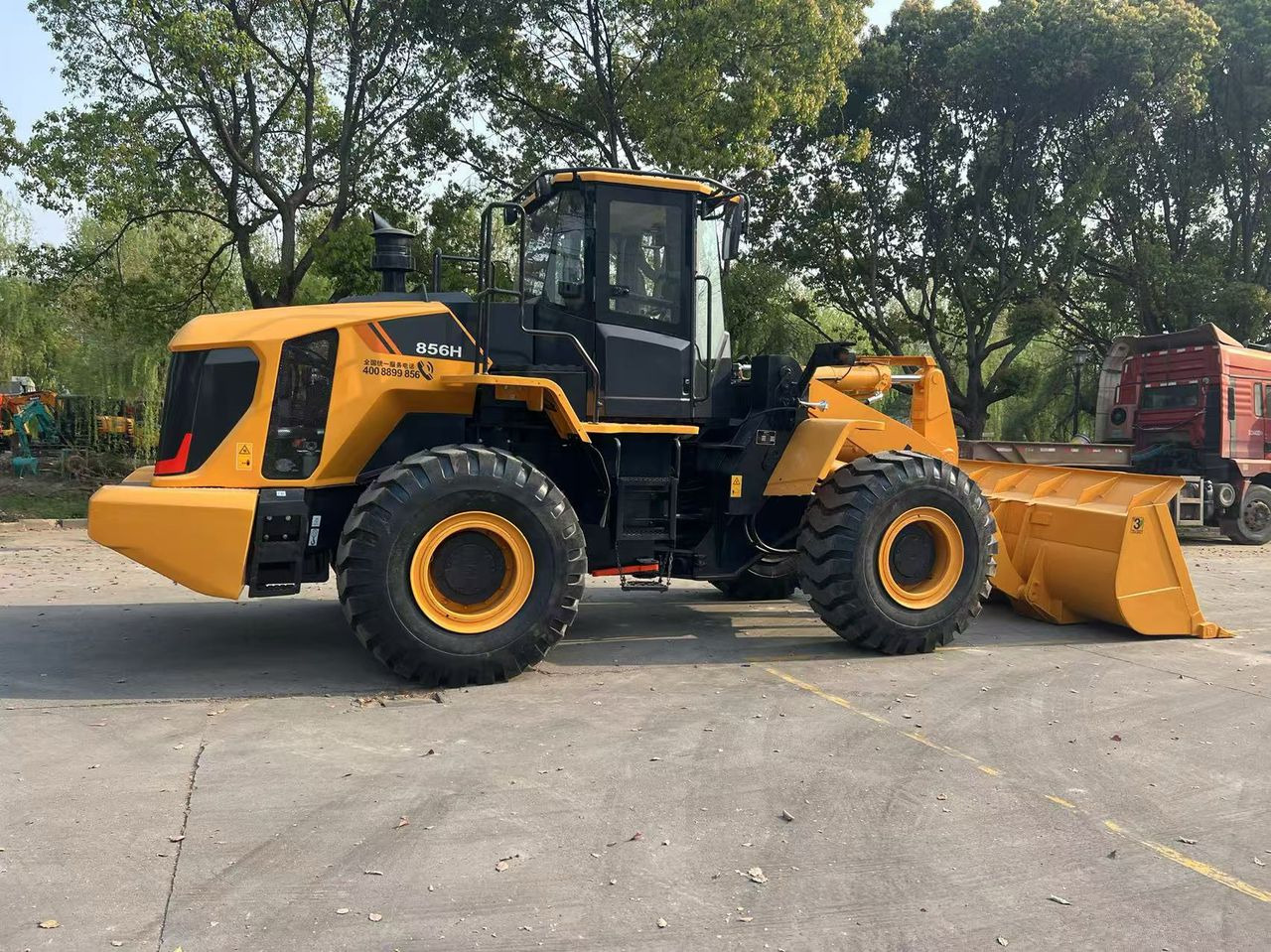 Liugong CLG 856H used wheel loader with cummins engine - Колесен товарач: снимка 2 Liugong CLG 856H used wheel loader with cummins engine - Колесен товарач: снимка 2