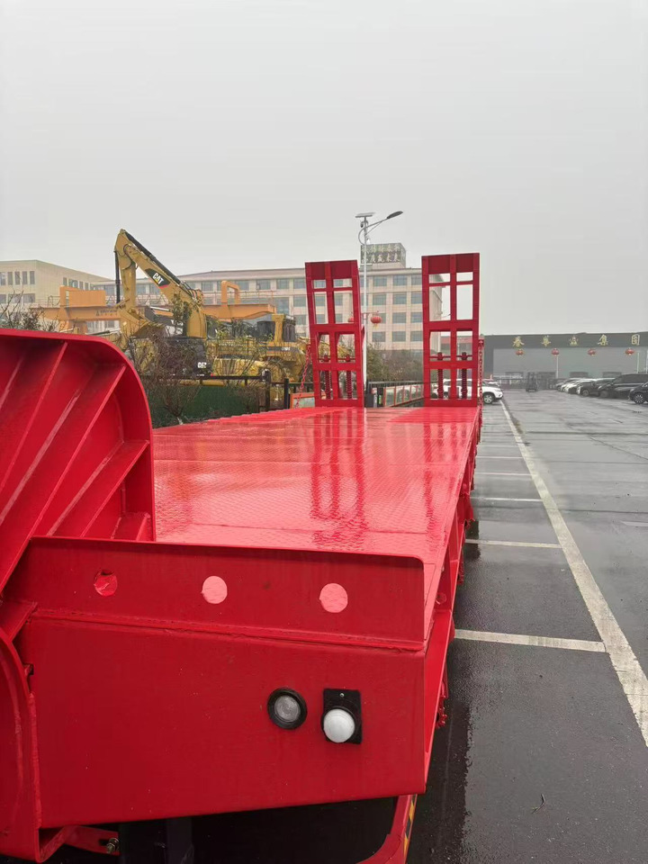 Нови Нискорамна площадка полуремарке ZHICHENG Semi Flat Bed Low Bed in New or Used with 3 Axles 4 Axles: снимка 22