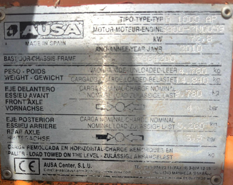 AUSA D1000AP - Самосвал: снимка 4 AUSA D1000AP - Самосвал: снимка 4