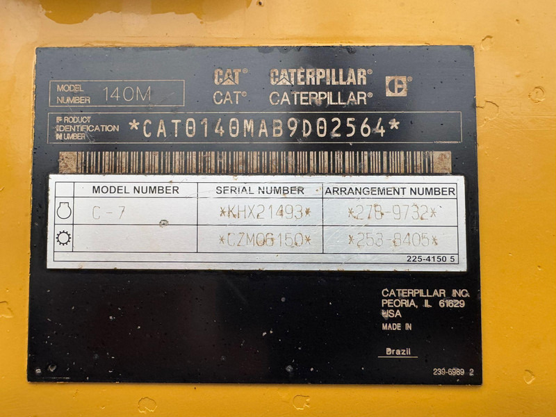 Caterpillar 140M **Matriculada en Espana** - Грейдер: снимка 3 Caterpillar 140M **Matriculada en Espana** - Грейдер: снимка 3