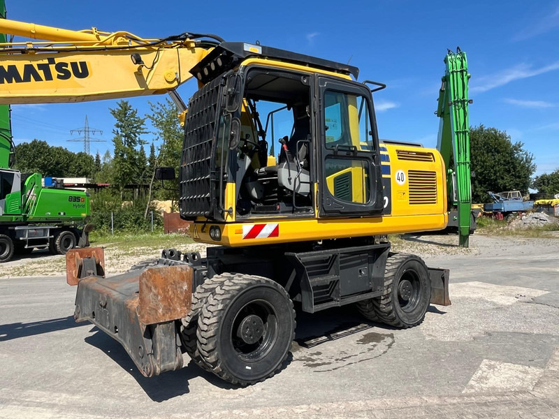 Komatsu PW180-10 - Колесен багер: снимка 3 Komatsu PW180-10 - Колесен багер: снимка 3