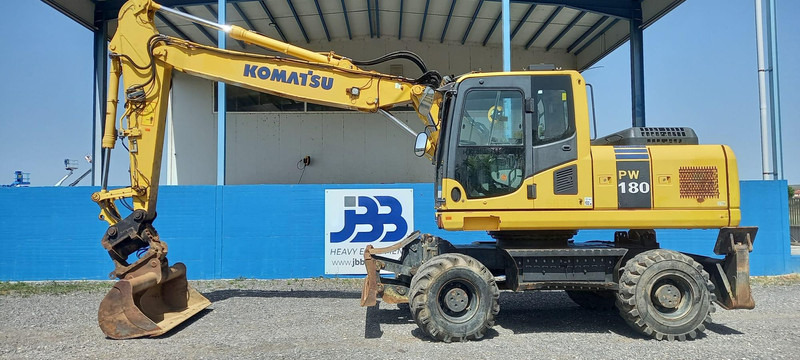 Komatsu PW180-7EO - Колесен багер: снимка 1 Komatsu PW180-7EO - Колесен багер: снимка 1
