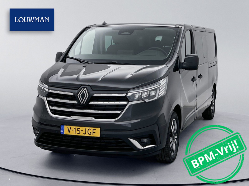 Renault Trafic 2.0 Blue dCi EDC 170 T29 DC L2H1 Dubbele Cabine 2x schuifdeur Trekhaak Navigatie Trekhaak Achteruitrijcamera - Малък ван, Бус с двойна кабина: снимка 1 Renault Trafic 2.0 Blue dCi EDC 170 T29 DC L2H1 Dubbele Cabine 2x schuifdeur Trekhaak Navigatie Trekhaak Achteruitrijcamera - Малък ван, Бус с двойна кабина: снимка 1