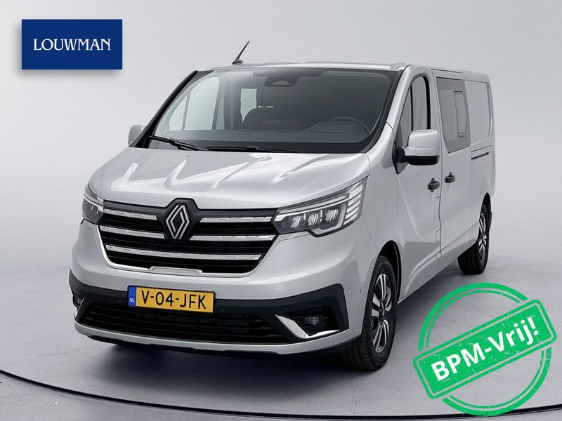 Renault Trafic 2.0 Blue dCi EDC 170 T29 L2H1 Dubbele Cabine Trekhaak Achteruitrijcamera Navigatie Cruise Control - Малък ван, Бус с двойна кабина: снимка 1 Renault Trafic 2.0 Blue dCi EDC 170 T29 L2H1 Dubbele Cabine Trekhaak Achteruitrijcamera Navigatie Cruise Control - Малък ван, Бус с двойна кабина: снимка 1