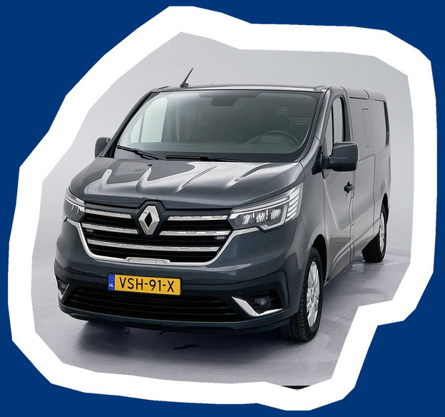 Renault Trafic 2.0 dCi 170 T27 DC L2H1 Luxe Dubbele cabine Led Trekhaak 2500KG Cruise control - Малък ван, Бус с двойна кабина: снимка 1 Renault Trafic 2.0 dCi 170 T27 DC L2H1 Luxe Dubbele cabine Led Trekhaak 2500KG Cruise control - Малък ван, Бус с двойна кабина: снимка 1