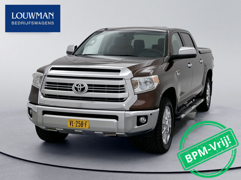 Toyota Tundra 5.7 V8 Double Cab 4x4 LPG 1974-Edition Leder JBL Stoel ventilatie/ verwarming Schuif/kantel dak Blind spot Camera 3500kg trekhaa - Пикап, Бус с двойна кабина: снимка 1 Toyota Tundra 5.7 V8 Double Cab 4x4 LPG 1974-Edition Leder JBL Stoel ventilatie/ verwarming Schuif/kantel dak Blind spot Camera 3500kg trekhaa - Пикап, Бус с двойна кабина: снимка 1