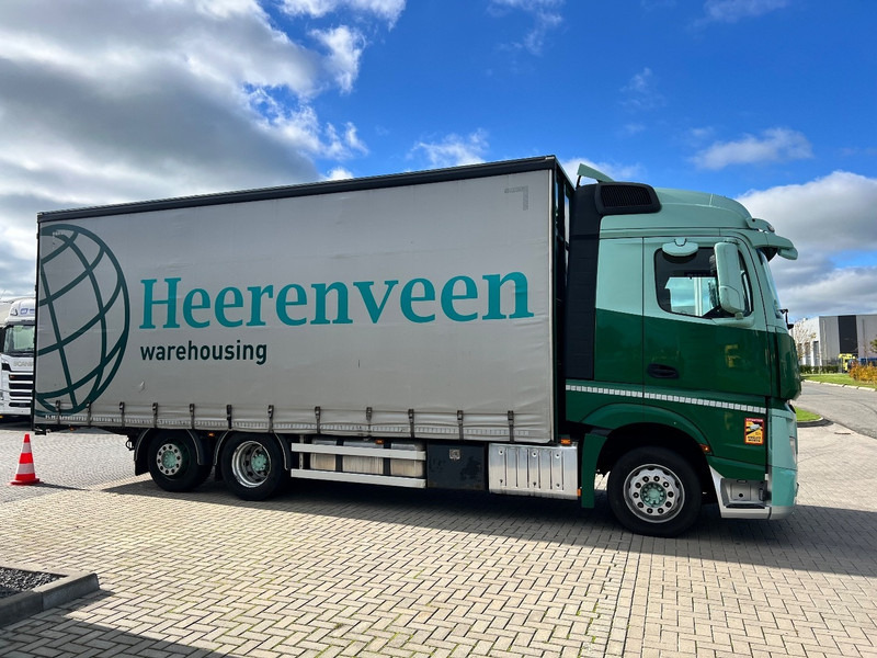 Mercedes-Benz Actros 2745 6x2 bakwagen Schuifzeilen - Камион с брезент: снимка 4 Mercedes-Benz Actros 2745 6x2 bakwagen Schuifzeilen - Камион с брезент: снимка 4