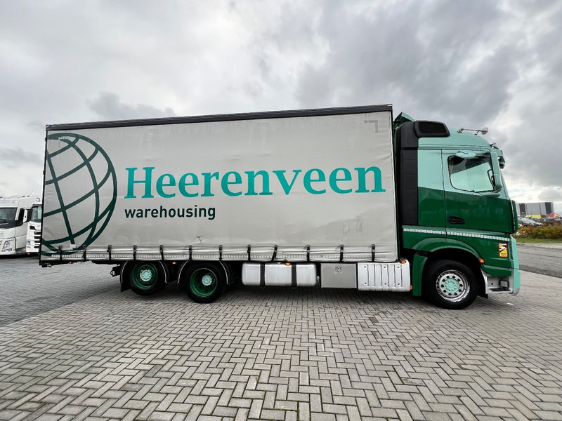 Mercedes-Benz Actros 2745 6x2 bakwagen Schuifzeilen - Камион с брезент: снимка 2 Mercedes-Benz Actros 2745 6x2 bakwagen Schuifzeilen - Камион с брезент: снимка 2