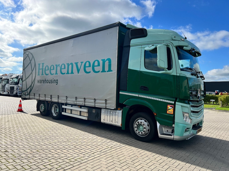 Mercedes-Benz Actros 2745 6x2 bakwagen Schuifzeilen - Камион с брезент: снимка 3 Mercedes-Benz Actros 2745 6x2 bakwagen Schuifzeilen - Камион с брезент: снимка 3
