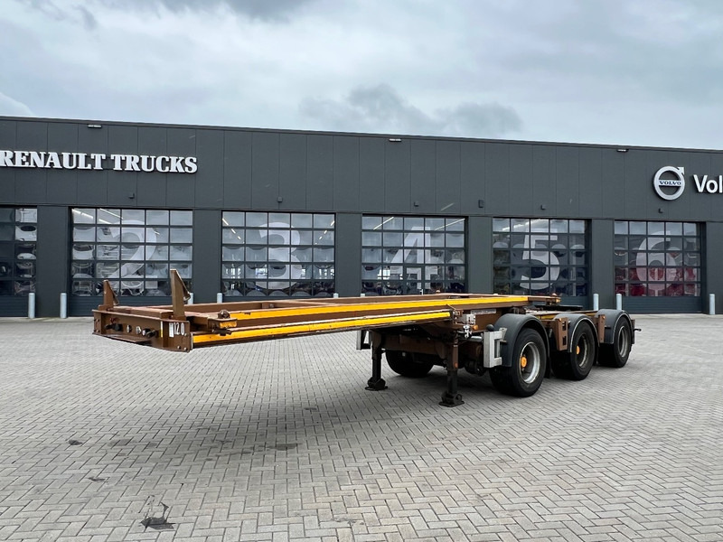 Контейнеровоз/ Сменна каросерия ремарке Renders Container Slider ROC 18.30 / LZV / Dolly / 20FT: снимка 1