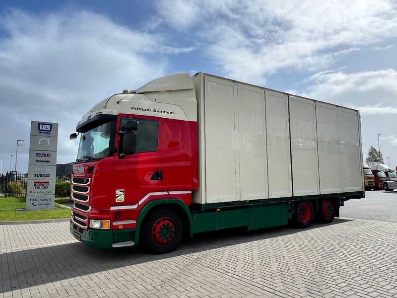 Scania R450 6x2 Highline bakwagen Retarder / Standclma / Full Air / zijdeuren - Камион фургон: снимка 1 Scania R450 6x2 Highline bakwagen Retarder / Standclma / Full Air / zijdeuren - Камион фургон: снимка 1
