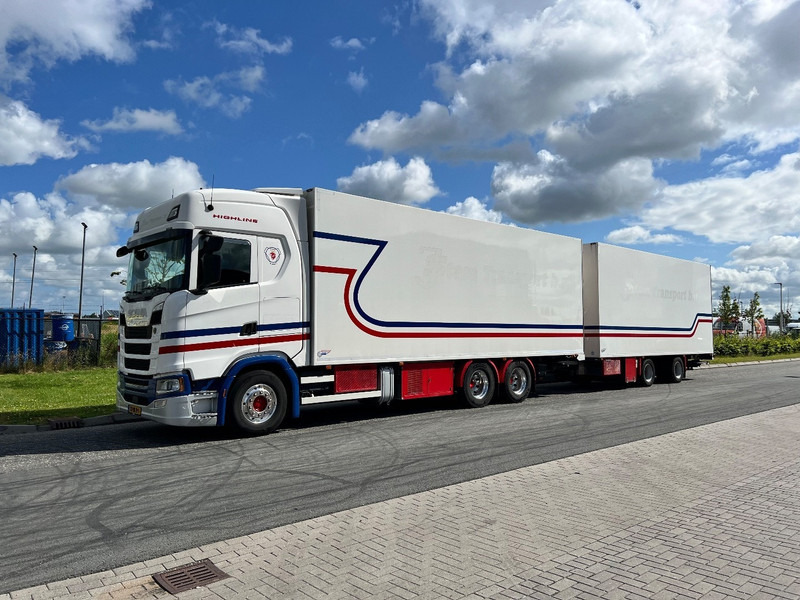 Scania S450 6x2 + Wipkar Bloemen combinatie - Рефрижератор камион: снимка 1 Scania S450 6x2 + Wipkar Bloemen combinatie - Рефрижератор камион: снимка 1