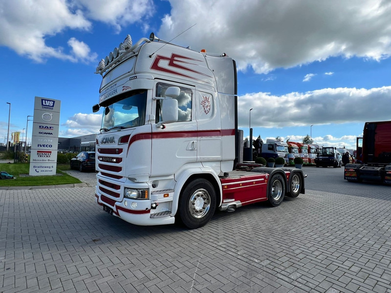 Scania R580 V8 6x2 trekker Manual / Retarder / Full Air - Влекач: снимка 1 Scania R580 V8 6x2 trekker Manual / Retarder / Full Air - Влекач: снимка 1