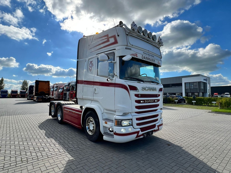 Scania R580 V8 6x2 trekker Manual / Retarder / Full Air - Влекач: снимка 3 Scania R580 V8 6x2 trekker Manual / Retarder / Full Air - Влекач: снимка 3