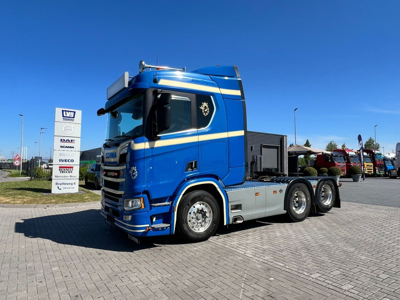 Scania R580 V8 6x2 trekker Retarder / Hydraulic / ADR / Full Air - Влекач: снимка 1 Scania R580 V8 6x2 trekker Retarder / Hydraulic / ADR / Full Air - Влекач: снимка 1