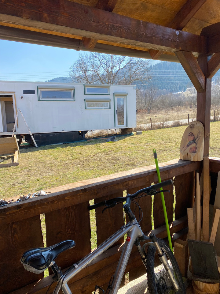 Krone Semiremorca casa mobila Complet Utilata - Жилищен контейнер: снимка 5 Krone Semiremorca casa mobila Complet Utilata - Жилищен контейнер: снимка 5