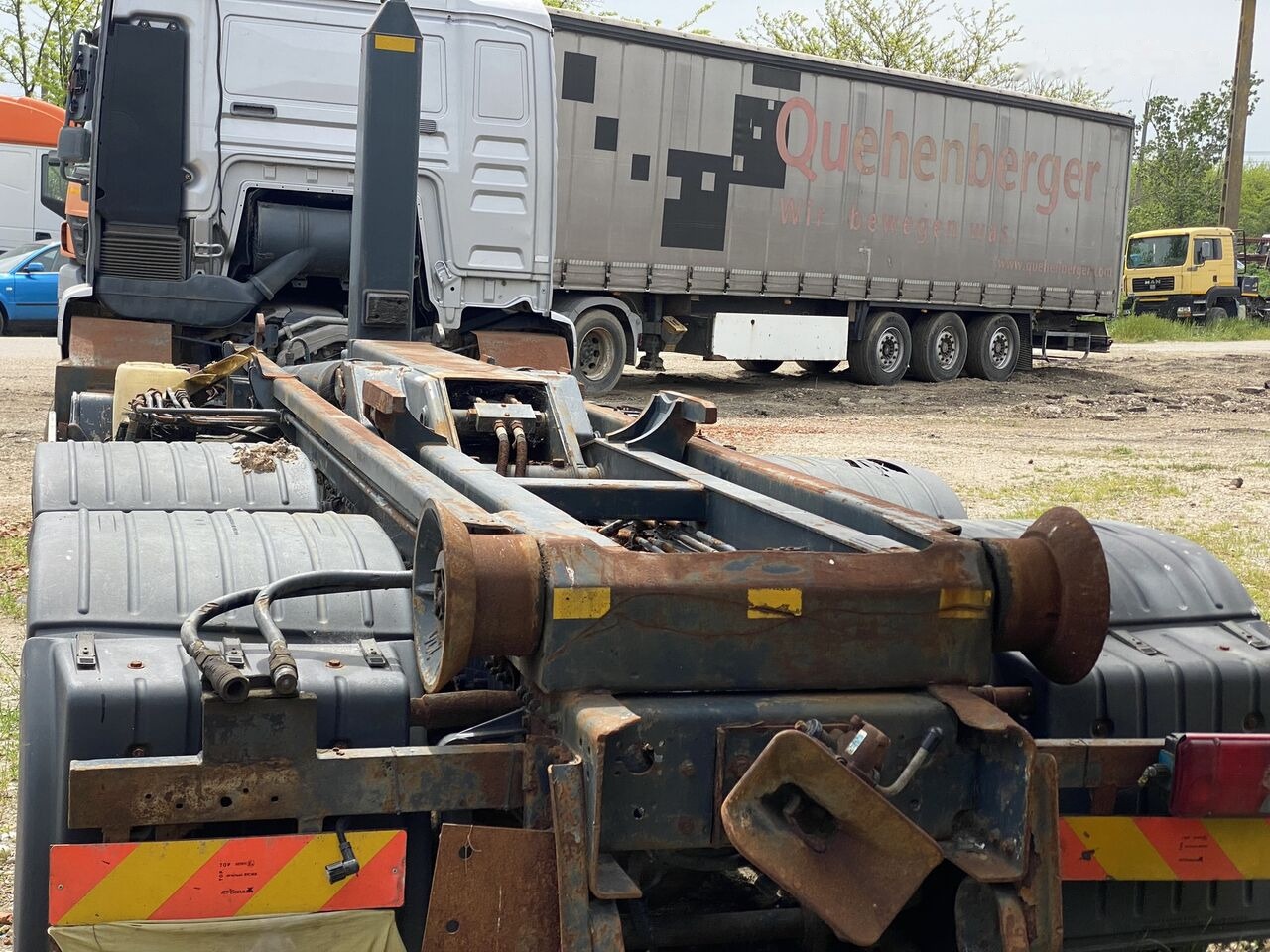 MAN TGA 6x4 Euro 3 AbrollKipper - Шаси кабина: снимка 5 MAN TGA 6x4 Euro 3 AbrollKipper - Шаси кабина: снимка 5