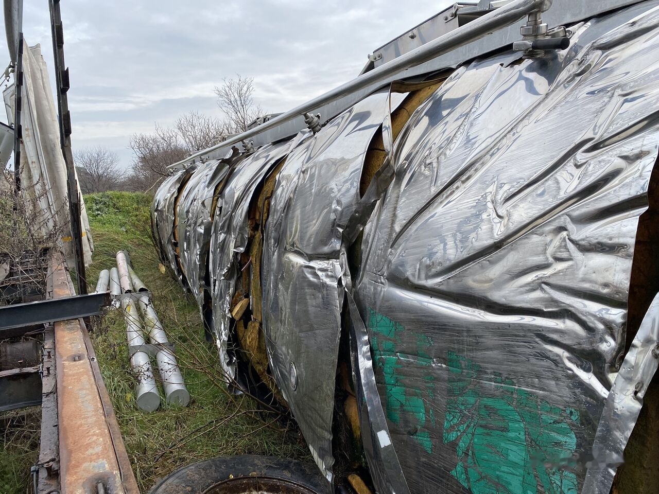 Танк контейнер За превоз на хранителни стоки Magyar REZERVOR CISTERNA INOX ALIMENTAR in stare buna: снимка 8