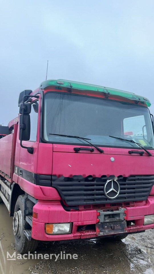 Mercedes-Benz Actros MP1 6x4 + Palfinger Krane - Камион с кран, Бордови камион: снимка 4 Mercedes-Benz Actros MP1 6x4 + Palfinger Krane - Камион с кран, Бордови камион: снимка 4