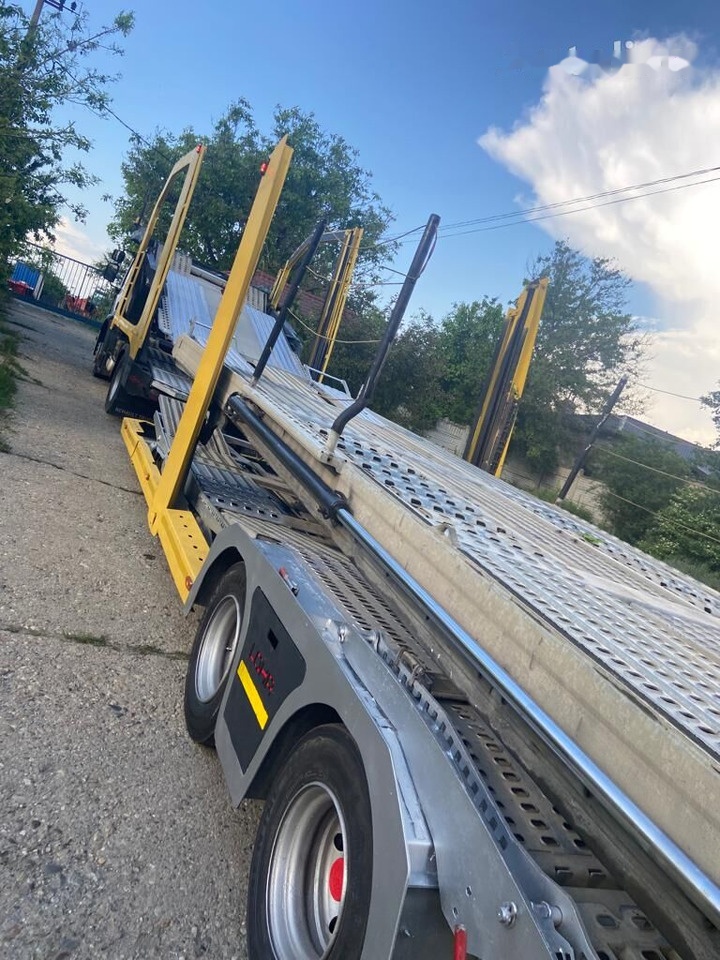 Renault Euro 6 + Lohr 9 pozitii Transportor Renault D Wide * Lohr model C2H99S - Автовоз камион: снимка 4 Renault Euro 6 + Lohr 9 pozitii Transportor Renault D Wide * Lohr model C2H99S - Автовоз камион: снимка 4