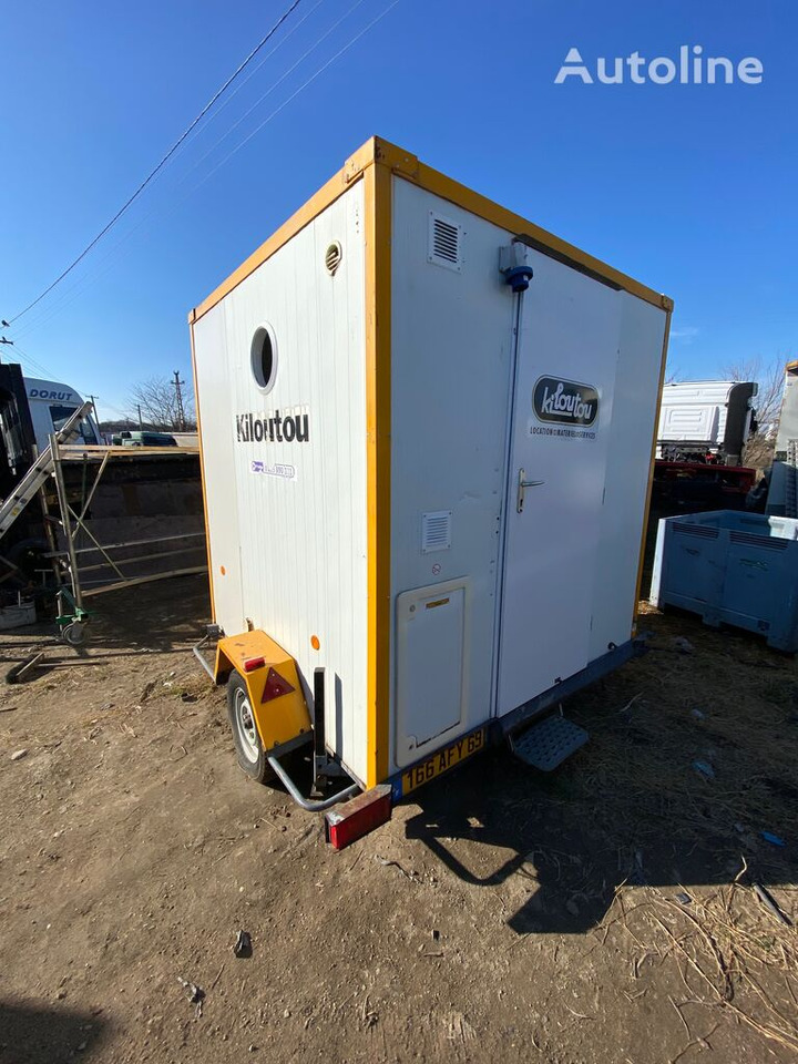 Trailor Remorca Auto Santier : Bucatarie + WC + depozit - Затворена каросерия ремарке, Жилищен контейнер: снимка 3 Trailor Remorca Auto Santier : Bucatarie + WC + depozit - Затворена каросерия ремарке, Жилищен контейнер: снимка 3