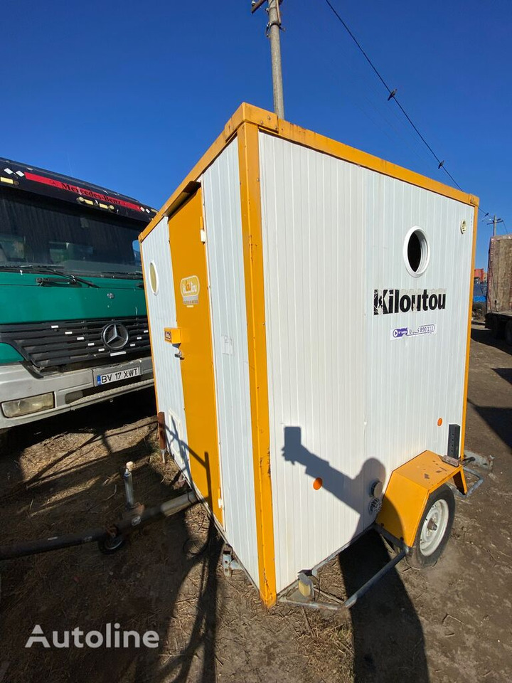 Trailor Remorca Auto Santier : Bucatarie + WC + depozit - Затворена каросерия ремарке, Жилищен контейнер: снимка 2 Trailor Remorca Auto Santier : Bucatarie + WC + depozit - Затворена каросерия ремарке, Жилищен контейнер: снимка 2