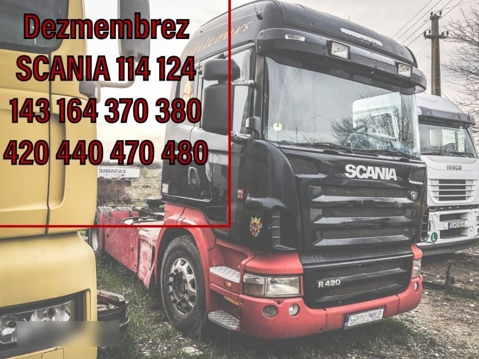 Scania 370 ,420, 440r 470 480 L 112 113 114L - PIESE DIN DEZMEMBRARI - Влекач: снимка 1 Scania 370 ,420, 440r 470 480 L 112 113 114L - PIESE DIN DEZMEMBRARI - Влекач: снимка 1
