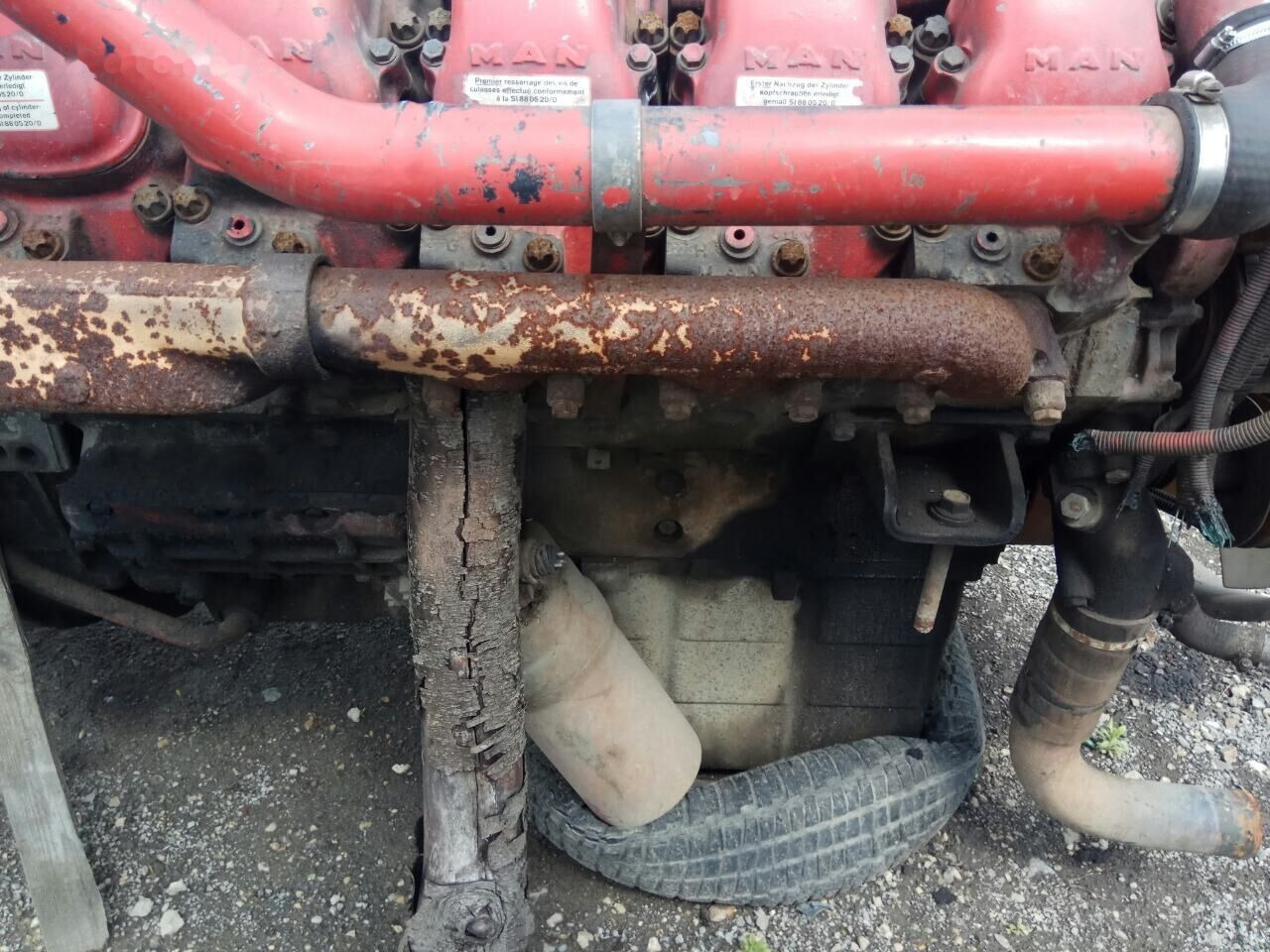 MAN D2840 LF01 MAN F 2000 - Двигател за Камион: снимка 3 MAN D2840 LF01 MAN F 2000 - Двигател за Камион: снимка 3