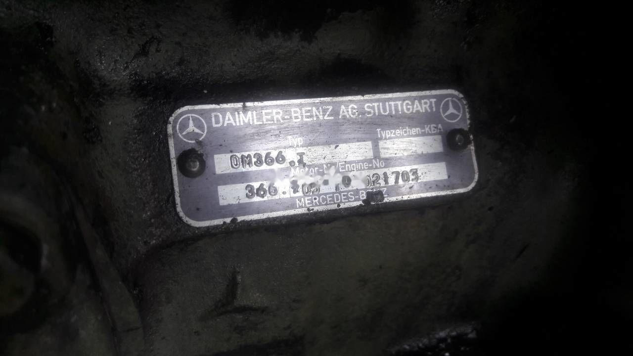 Mercedes-Benz OM366.I Mercedes-Benz 814, 914 - Двигател за Камион: снимка 5 Mercedes-Benz OM366.I Mercedes-Benz 814, 914 - Двигател за Камион: снимка 5