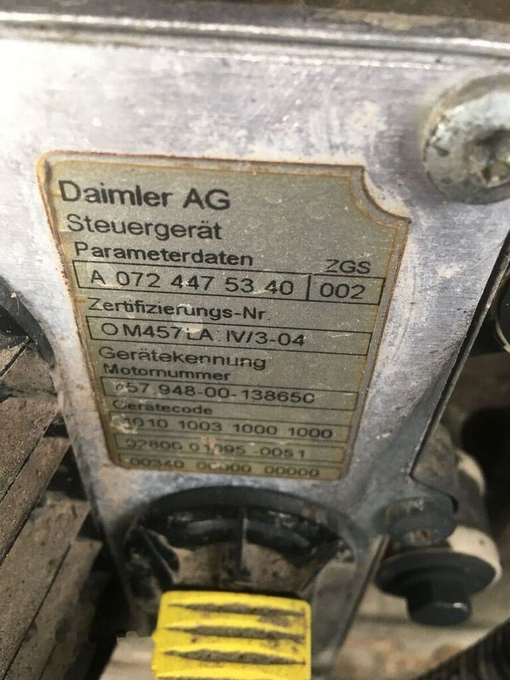 OM457LA Mercedes-Benz Axor truck - Двигател за Камион: снимка 5 OM457LA Mercedes-Benz Axor truck - Двигател за Камион: снимка 5