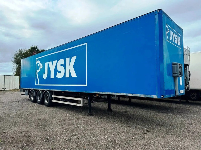 Fruehauf 3 aksl box Trailer inkl. lift - Затворена каросерия полуремарке: снимка 4 Fruehauf 3 aksl box Trailer inkl. lift - Затворена каросерия полуремарке: снимка 4