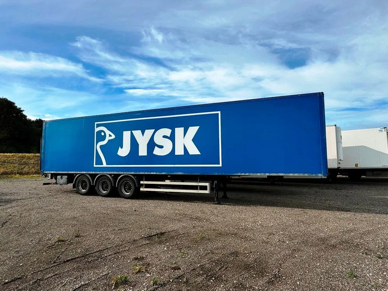 Fruehauf 3 aksl box Trailer inkl. lift - Затворена каросерия полуремарке: снимка 2 Fruehauf 3 aksl box Trailer inkl. lift - Затворена каросерия полуремарке: снимка 2
