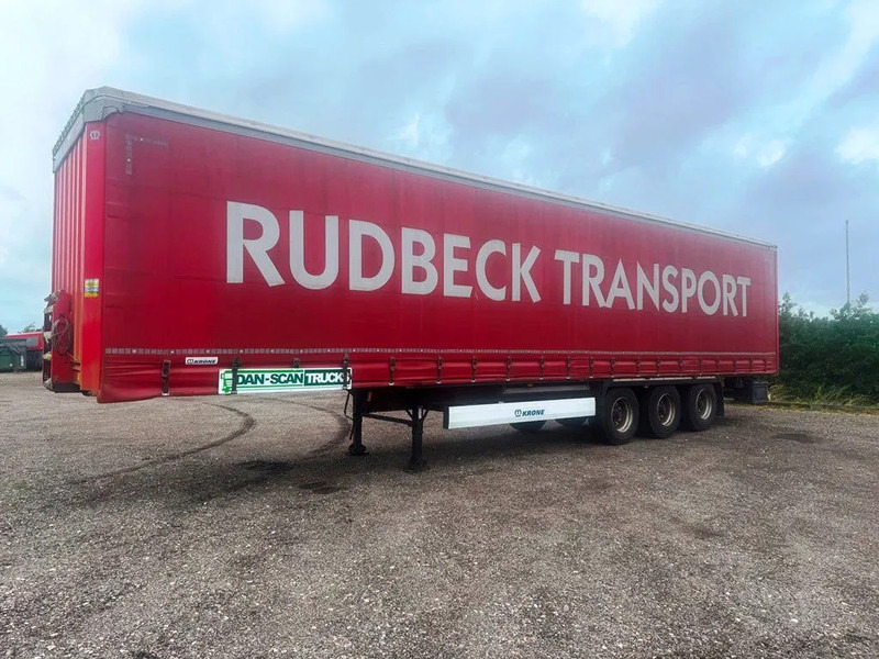 Krone 3 aksl. - Брезентово полуремарке: снимка 3 Krone 3 aksl. - Брезентово полуремарке: снимка 3