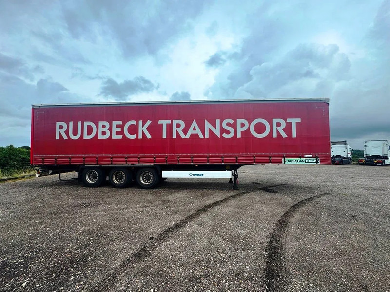 Krone 3 aksl. - Брезентово полуремарке: снимка 4 Krone 3 aksl. - Брезентово полуремарке: снимка 4