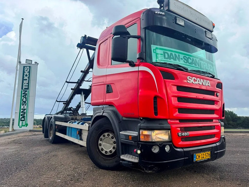 Scania G450 G450 6x2*4 rear steering - Камион с кабелна система: снимка 2 Scania G450 G450 6x2*4 rear steering - Камион с кабелна система: снимка 2
