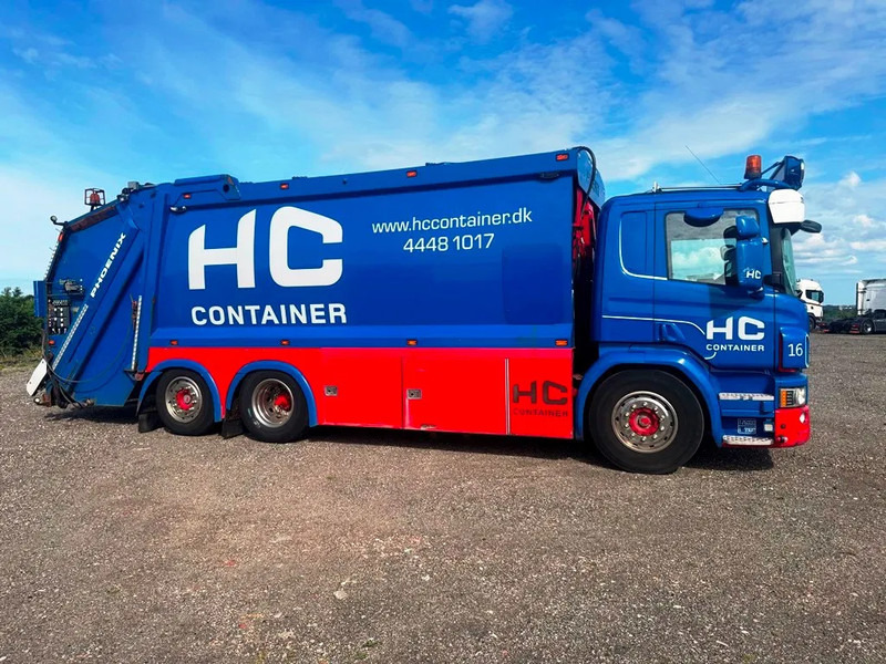 Боклукчийска кола Scania P410 Phøenix box. Air / Air suspension.: снимка 8