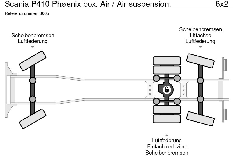 Боклукчийска кола Scania P410 Phøenix box. Air / Air suspension.: снимка 19