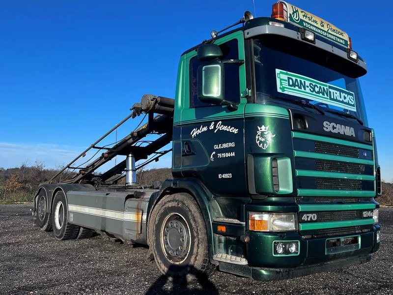 Scania R124-470 Analog tacho. 3 way cable tipper - Камион с кабелна система: снимка 2 Scania R124-470 Analog tacho. 3 way cable tipper - Камион с кабелна система: снимка 2