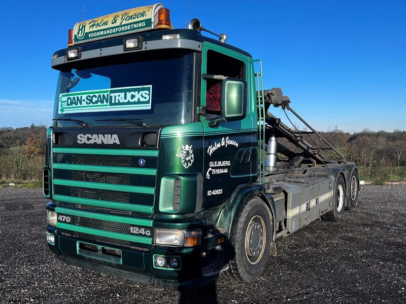 Scania R124-470 Analog tacho. 3 way cable tipper - Камион с кабелна система: снимка 4 Scania R124-470 Analog tacho. 3 way cable tipper - Камион с кабелна система: снимка 4