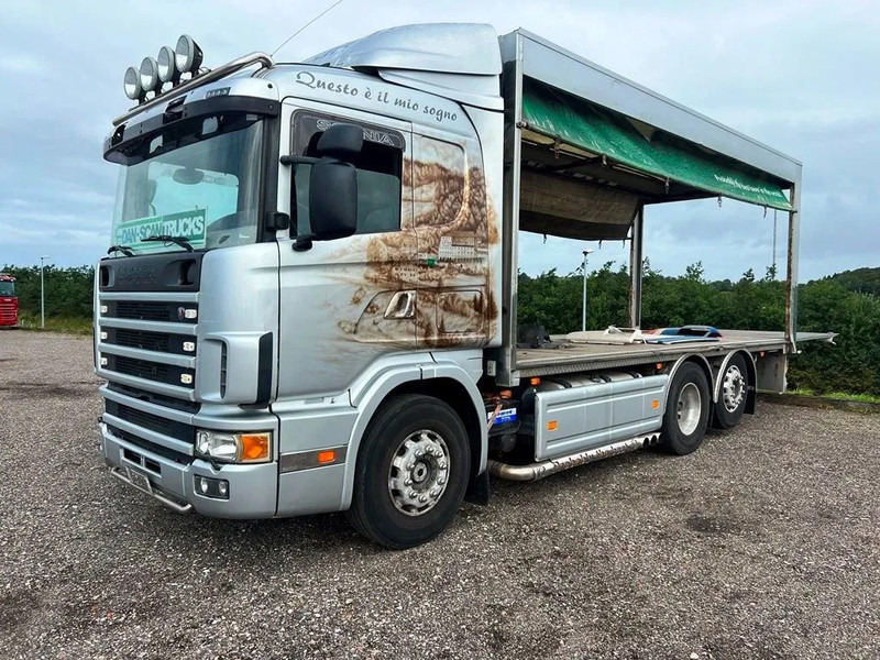 Автовоз камион Scania R164-480 V8 Steel / Air suspension.: снимка 15