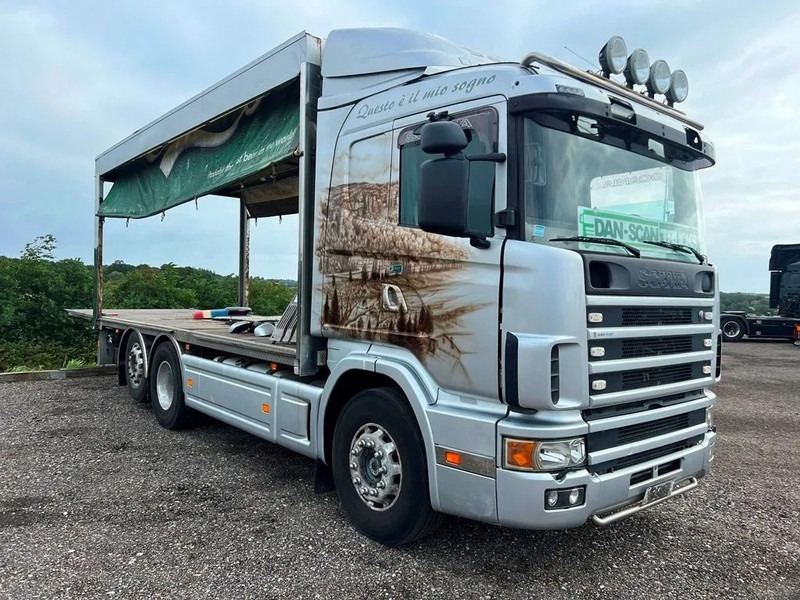 Автовоз камион Scania R164-480 V8 Steel / Air suspension.: снимка 16