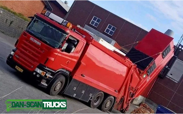 Scania R500 V8 For big garbage container box - Боклукчийска кола: снимка 4 Scania R500 V8 For big garbage container box - Боклукчийска кола: снимка 4