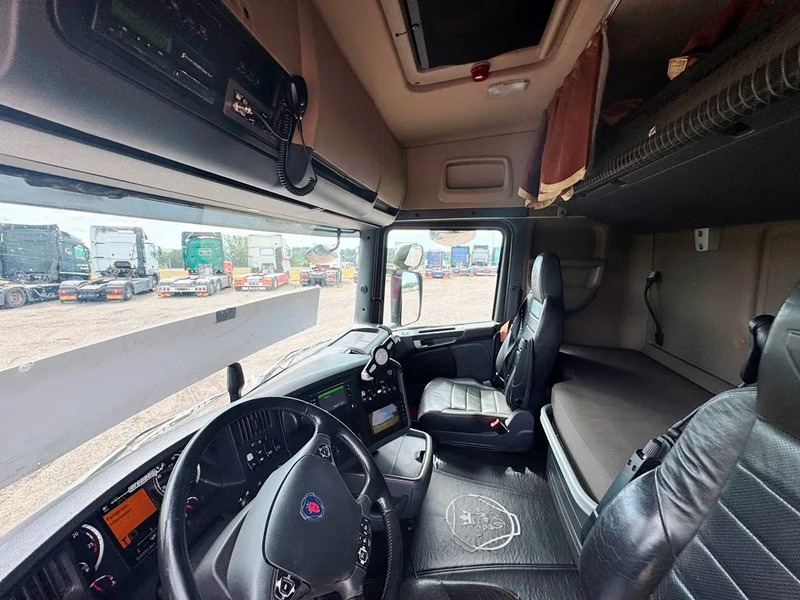 Мултилифт с кука камион Scania R580 V8 hoglift. Air / Air suspension.: снимка 12