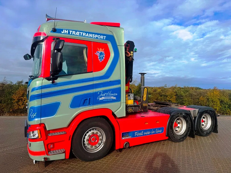 Scania R500 NGS Scania R500 inkl removable crane Palfinger 12 tons - Влекач: снимка 5 Scania R500 NGS Scania R500 inkl removable crane Palfinger 12 tons - Влекач: снимка 5