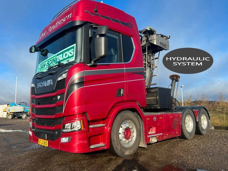 Scania R650 V8 NGS Special Interior. Crane on looks . 6x4 - Влекач: снимка 1 Scania R650 V8 NGS Special Interior. Crane on looks . 6x4 - Влекач: снимка 1