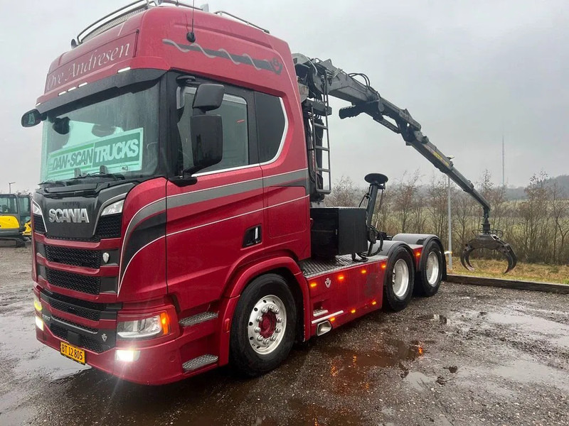 Scania R650 V8 NGS Special Interior. Crane on looks . 6x4 - Влекач: снимка 5 Scania R650 V8 NGS Special Interior. Crane on looks . 6x4 - Влекач: снимка 5