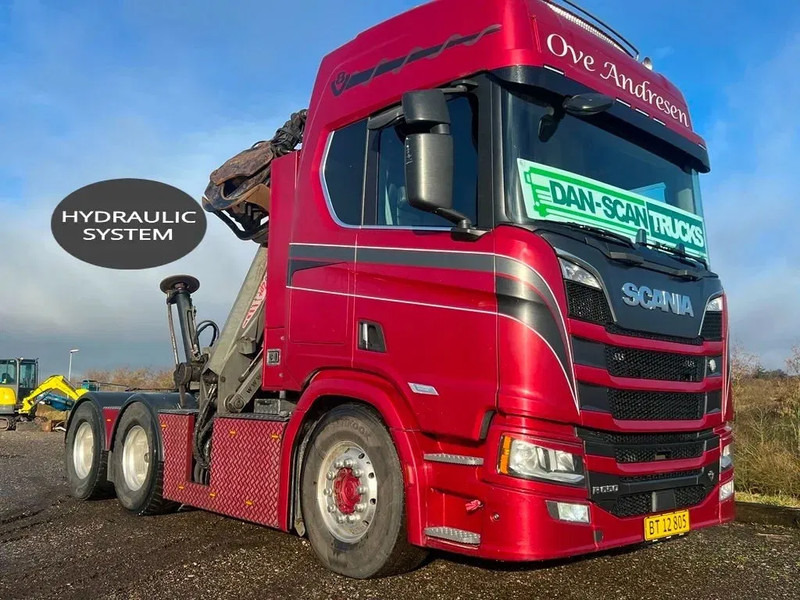 Scania R650 V8 NGS Special Interior. Crane on looks . 6x4 - Влекач: снимка 2 Scania R650 V8 NGS Special Interior. Crane on looks . 6x4 - Влекач: снимка 2