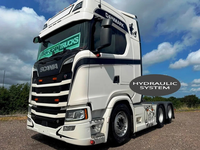 Scania S580 V8 NGS weelbase 2950mm. Air / Air suspension. Hydr. system. Air Cooler. Retarder - Влекач: снимка 1 Scania S580 V8 NGS weelbase 2950mm. Air / Air suspension. Hydr. system. Air Cooler. Retarder - Влекач: снимка 1