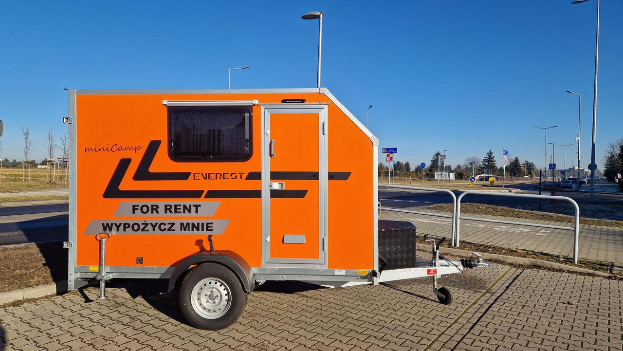 Minicamp Everest Lekki mały kemping camper DMC 600 do 1000kg NOWA - Каравана: снимка 3 Minicamp Everest Lekki mały kemping camper DMC 600 do 1000kg NOWA - Каравана: снимка 3