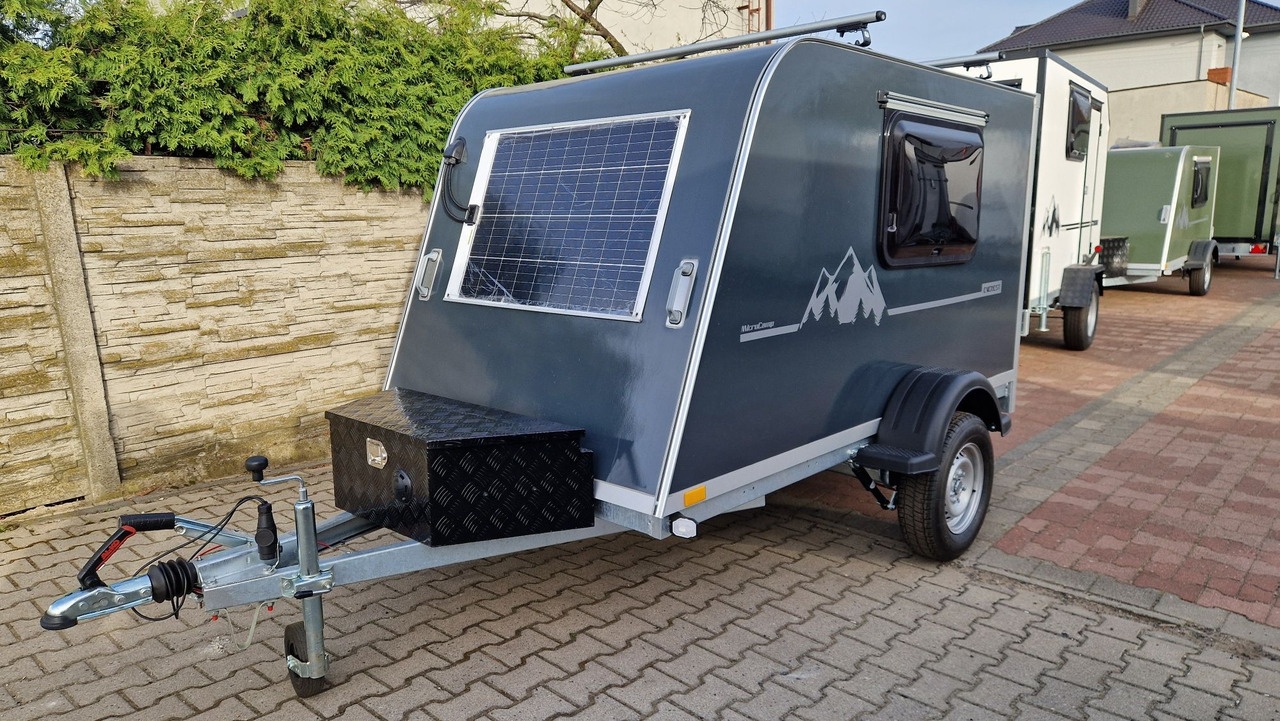 Minikemping Microcamp teardrop mała przyczepa wyprawowa PROMO WYPRZ - Каравана: снимка 1 Minikemping Microcamp teardrop mała przyczepa wyprawowa PROMO WYPRZ - Каравана: снимка 1
